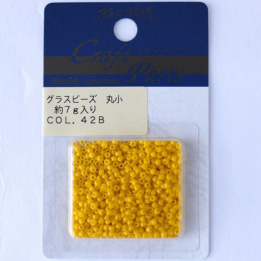 マミー グラスビーズ 丸小 col.42B