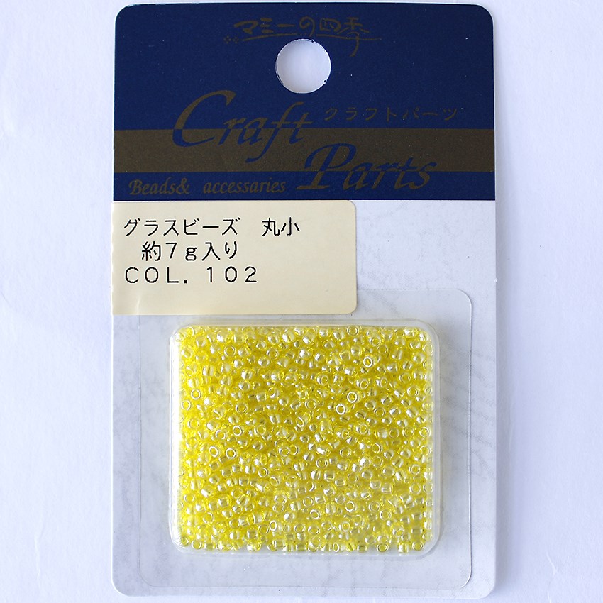 マミー グラスビーズ 丸小 col.102