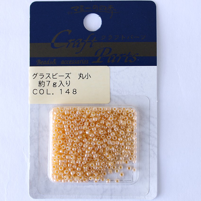 マミー グラスビーズ 丸小 col.148