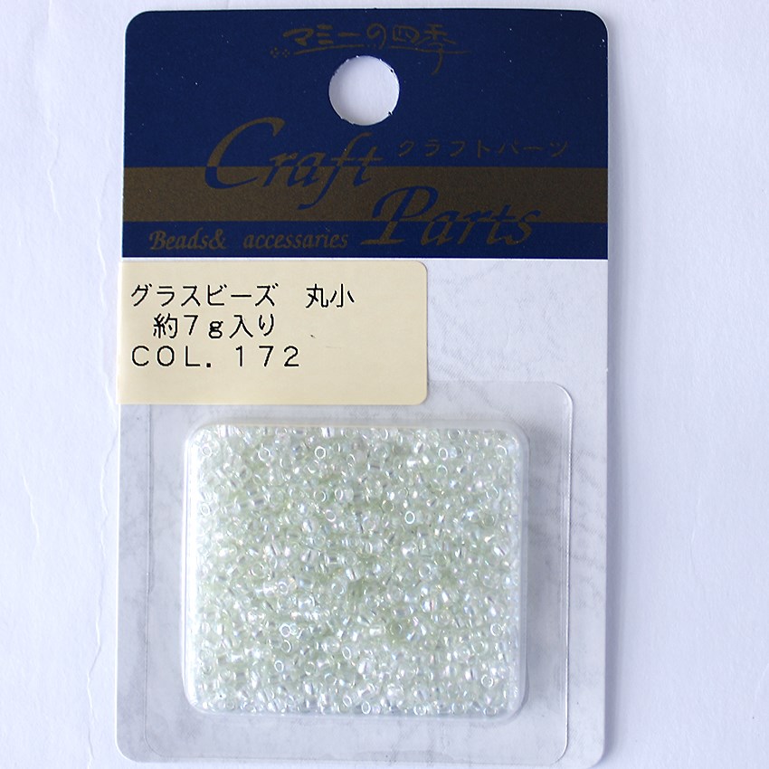 マミー グラスビーズ 丸小 col.172