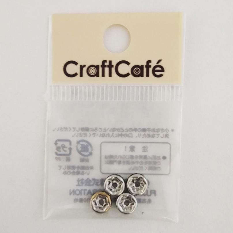 ロンデル 6mm シルバー 4ヶ