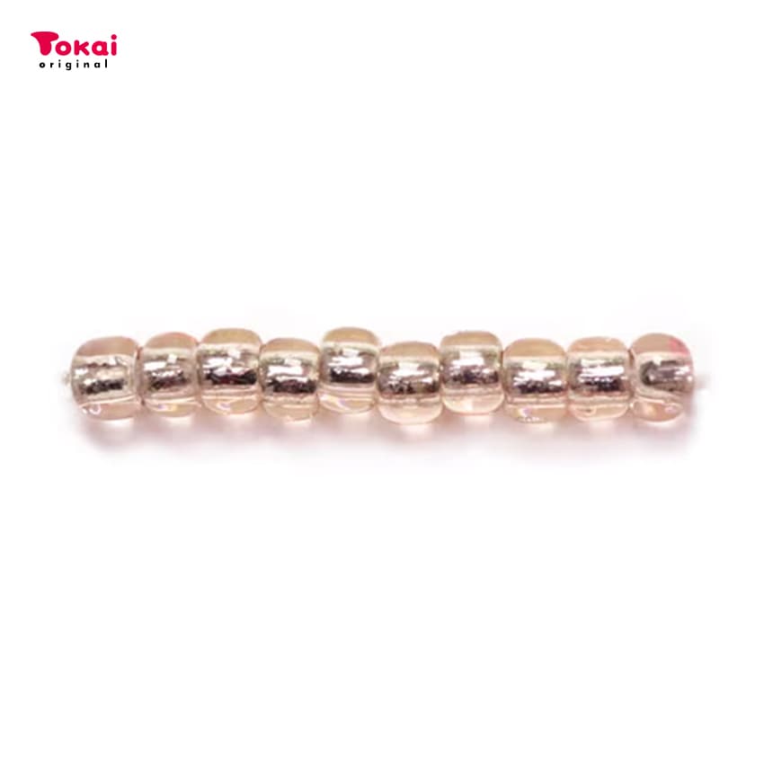 マミーの四季 グラスビーズ 丸小 7g 銀メッキ/31薄桃