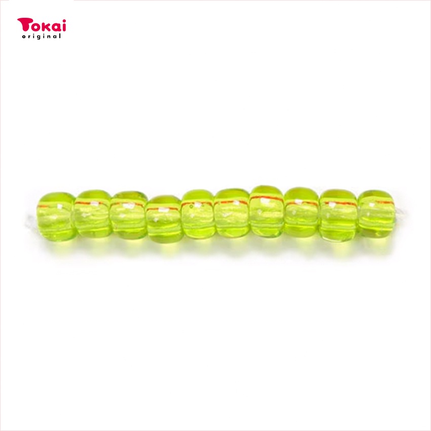 マミーの四季 グラスビーズ 丸小 7g スキ/4黄緑