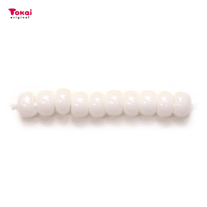 マミーの四季 グラスビーズ 丸大 7g ぎょく/41白