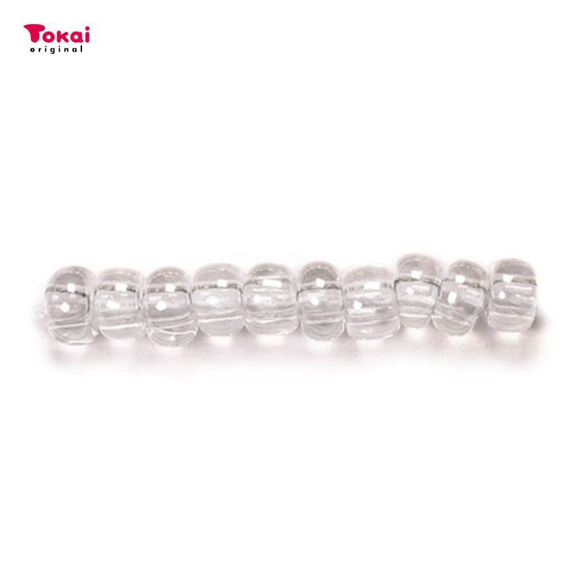 マミーの四季 グラスビーズ 丸大 7g スキラスター/101クリア