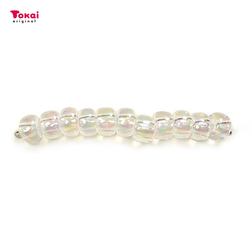 マミーの四季 グラスビーズ 丸大 7g スキオーロラ/161クリア