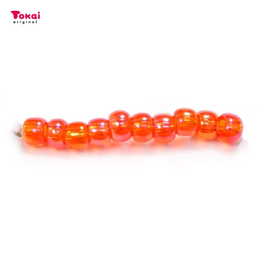 マミーの四季 グラスビーズ 丸大 7g スキオーロラ/174B橙