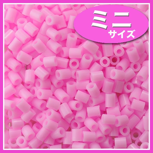 ビーズ　パーツ・チャーム　アイロンdeビーズ　ミニ　Pピンク 10-1058