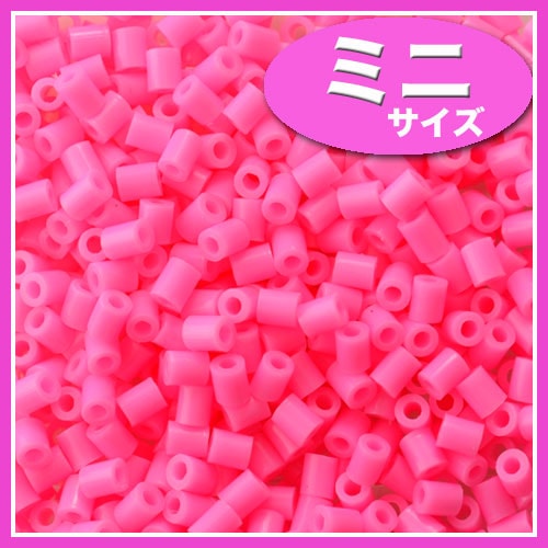 ビーズ　パーツ・チャーム　アイロンdeビーズ　ミニ　Lピンク 10-1059