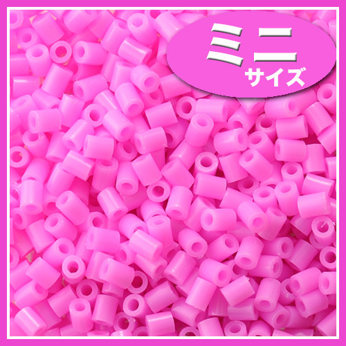 ビーズ　パーツ・チャーム　アイロンdeビーズ　ミニ　ピンク 10-1060