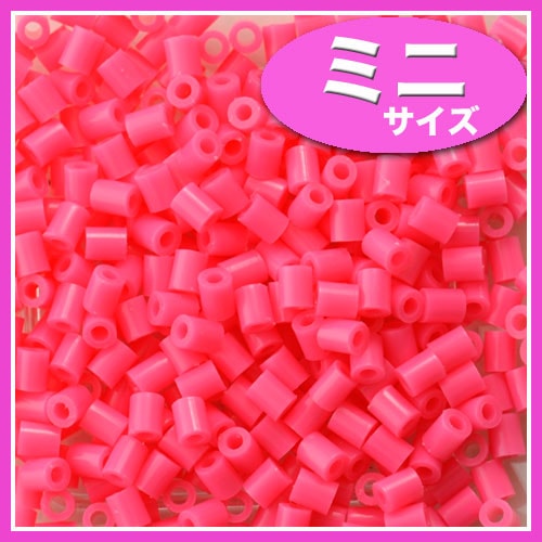 ビーズ　パーツ・チャーム　アイロンdeビーズ　ミニ　Dピンク 10-1061
