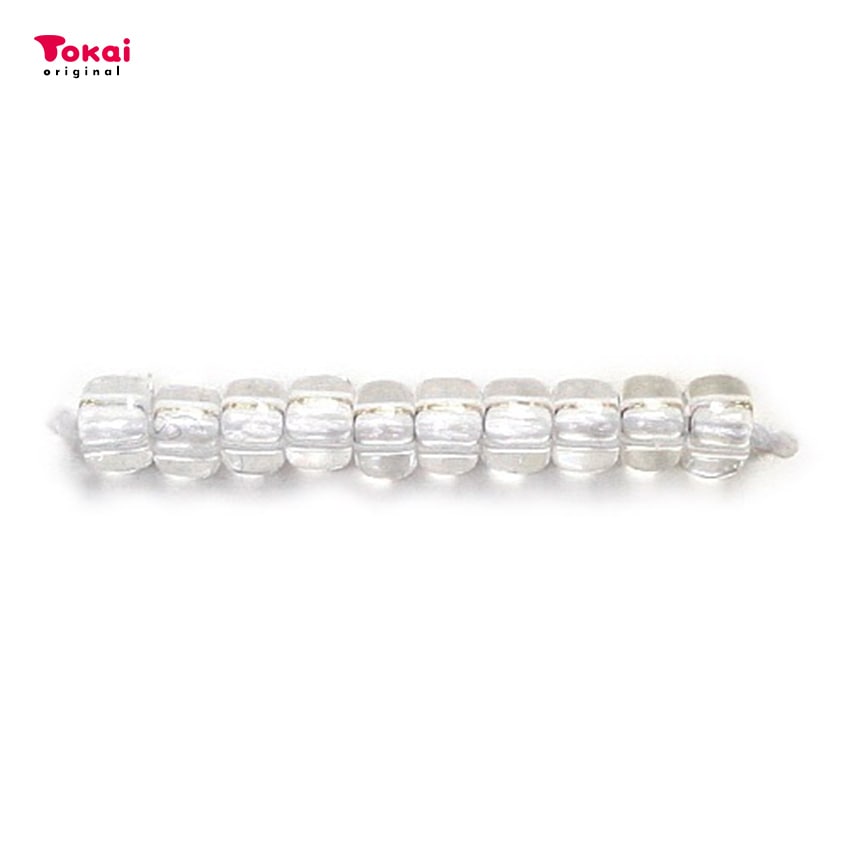 ビーズ　グラスビーズ　丸特小 スキ/1クリア