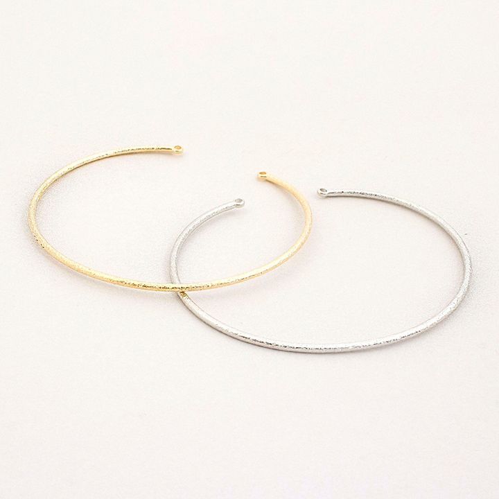 【お買い得品】アクセサリー金具 バングル パーツ KB-1003