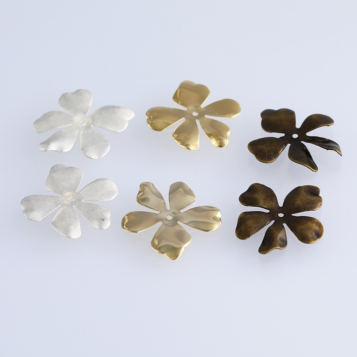 座金 フラワー 大(5枚弁) 2個
