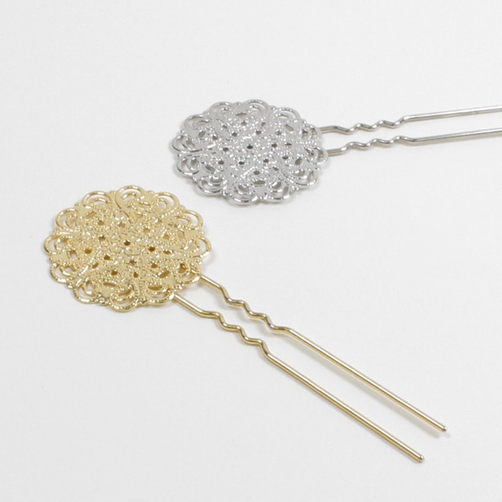 かんざしパーツ 30mmフショクパーツ付き 75mm