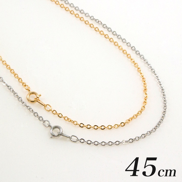 小判ネックレス 2mm 45cm