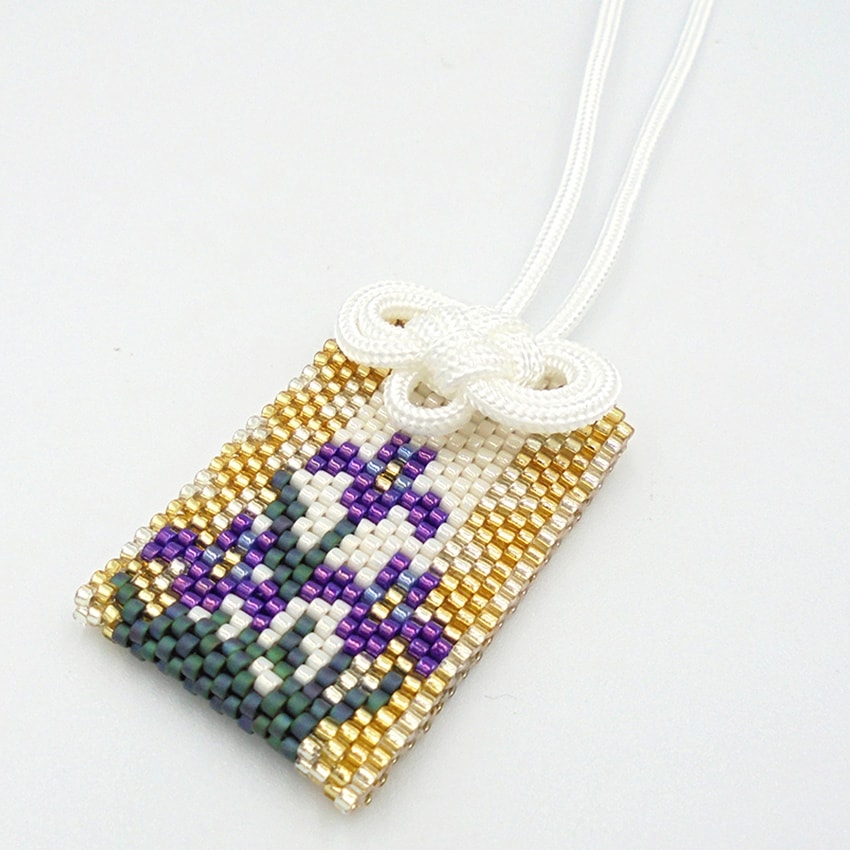 京・西陣柄 菖蒲×勝負守り PB-234