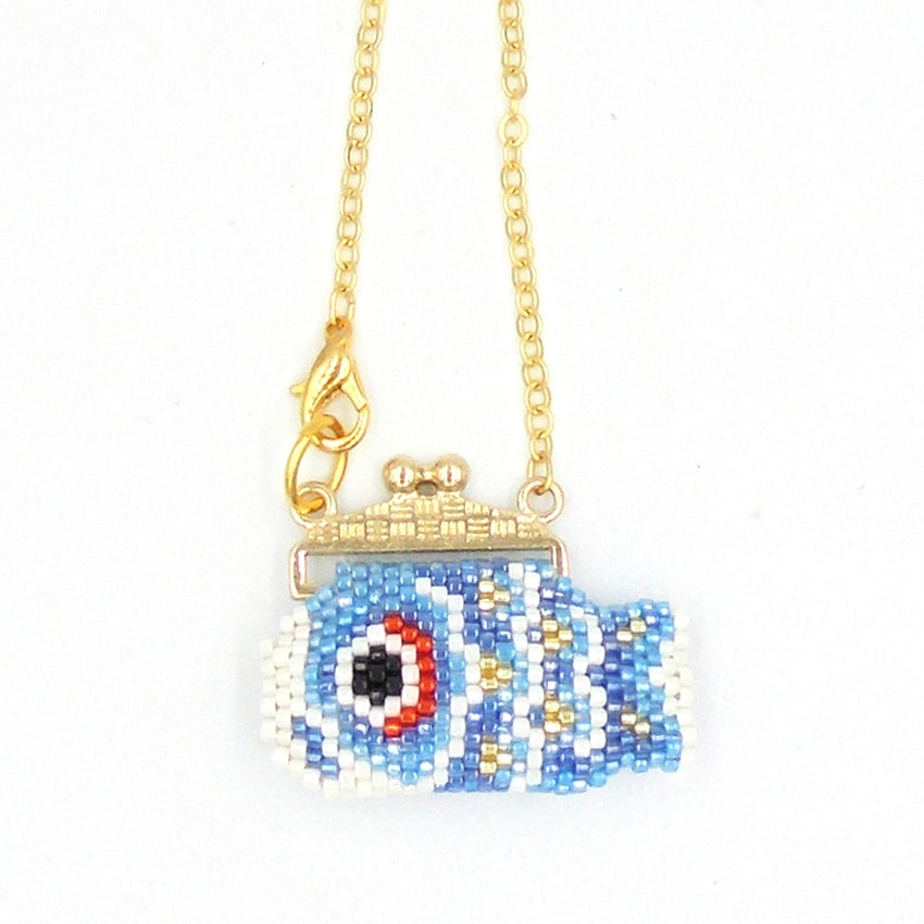 ビーズキット　こいのぼり ポシェットチャーム PB-235