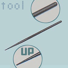 粘土 基本用具　ノバシ棒 細 1.5mm/並細 2mm/並 2.5mm(ジャックス)