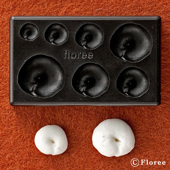 【お買い得品】樹脂粘土用ミニ型抜き　ムーランのベーグル