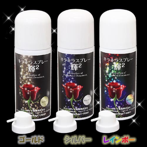 キラキラスプレー　輝2　40ml