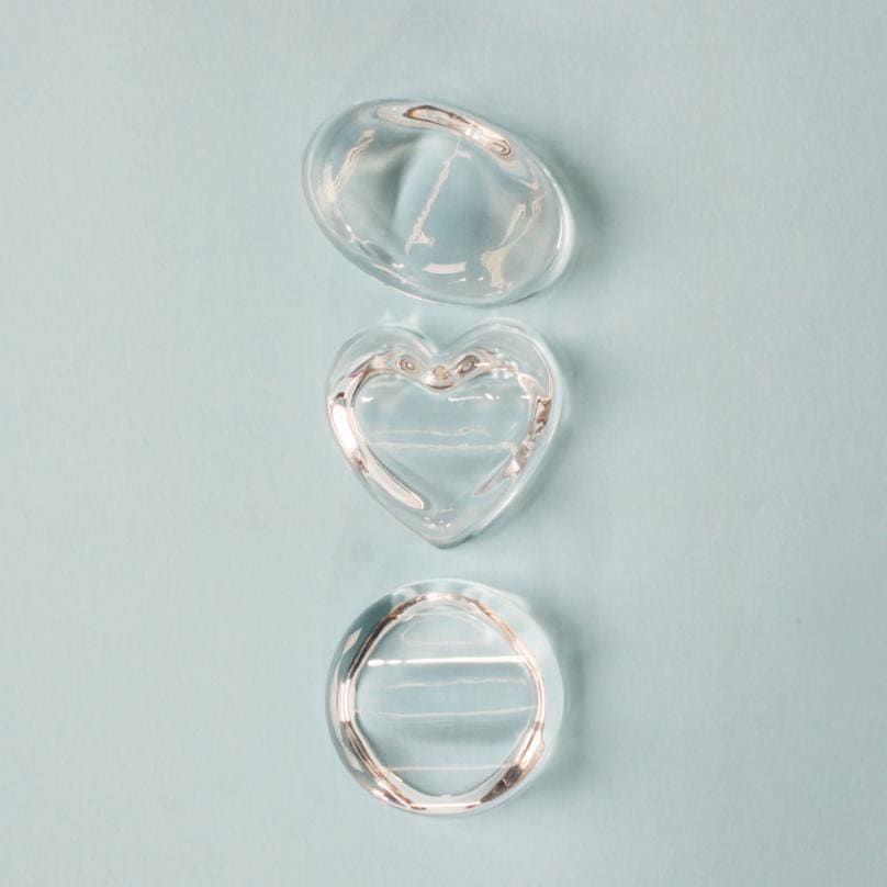 レジン用　ガラス箸置き