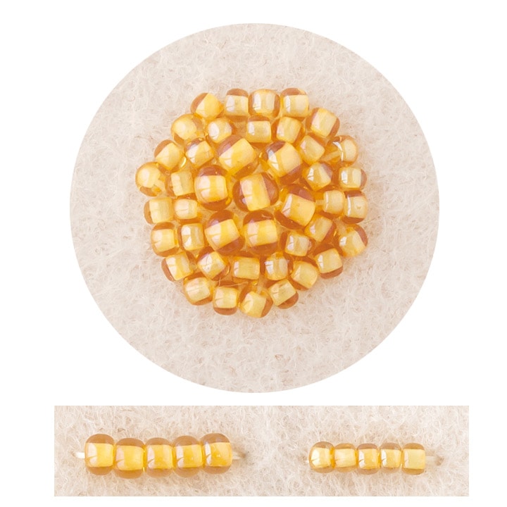 ビーズ　ミックスパック　スパイスカラービーズ ユズ SPC-9