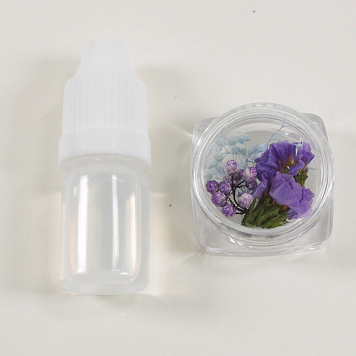 花材ハーバリウム液セット(パープル) | その他材料 | 手芸用品の卸売り