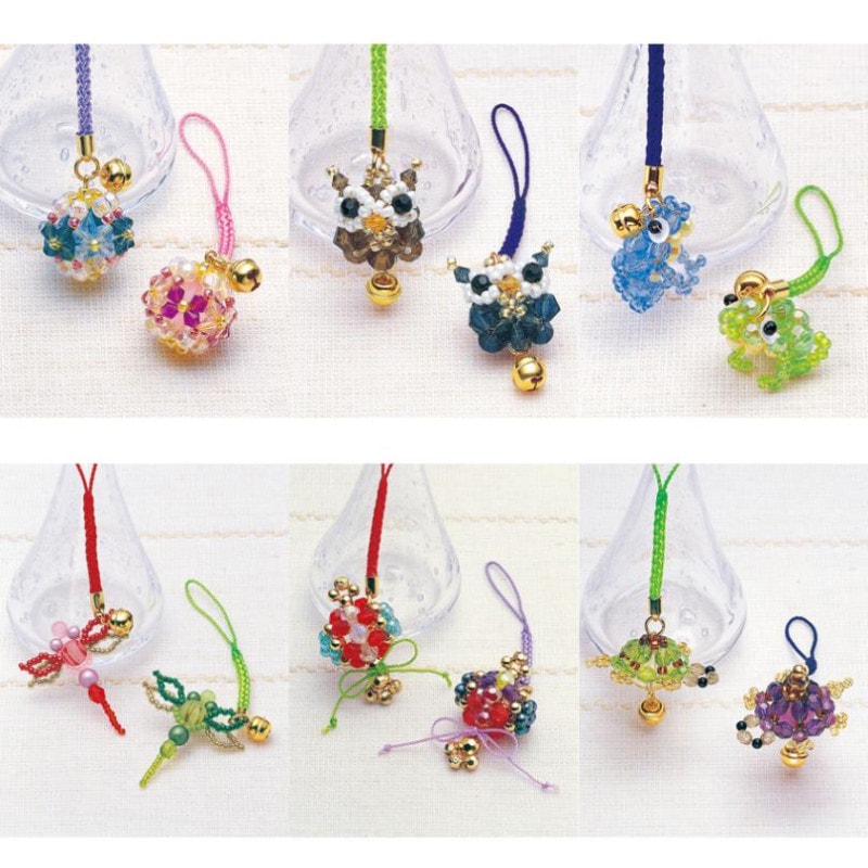 ビーズキット 豆福 根付キット