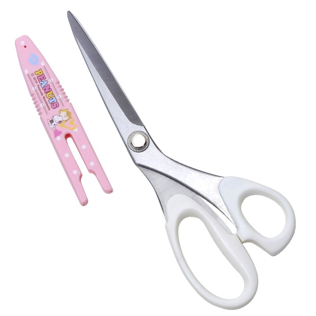 スヌーピー 洋裁はさみ 20cm ピンク 8585