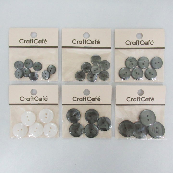 【お買い得品】シャツボタン 11.5mm/13mm/15mm/18mm/20mm