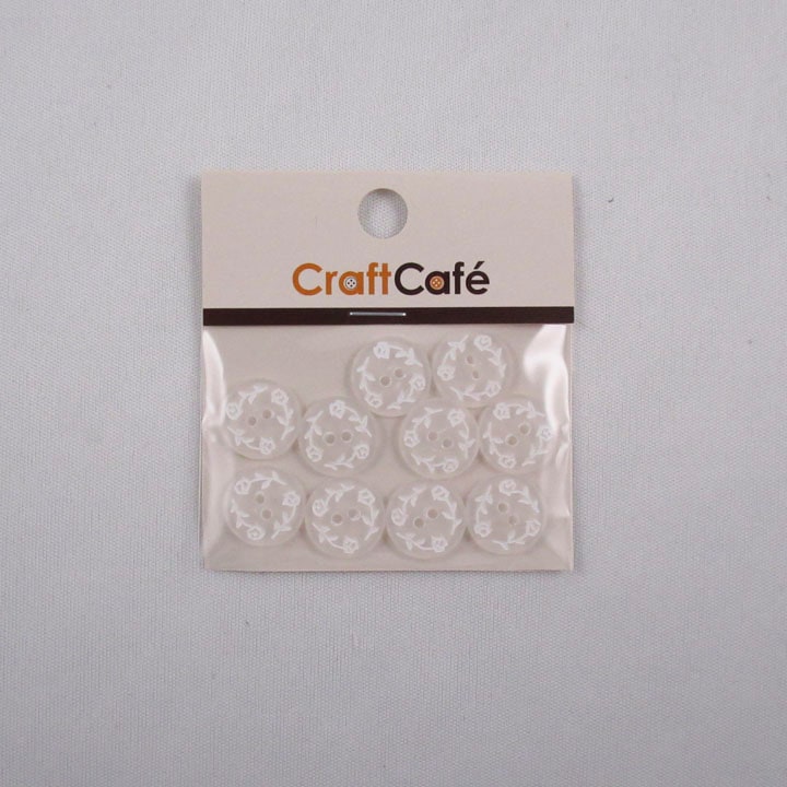 アクリルボタン10032000 13mm×10個入り