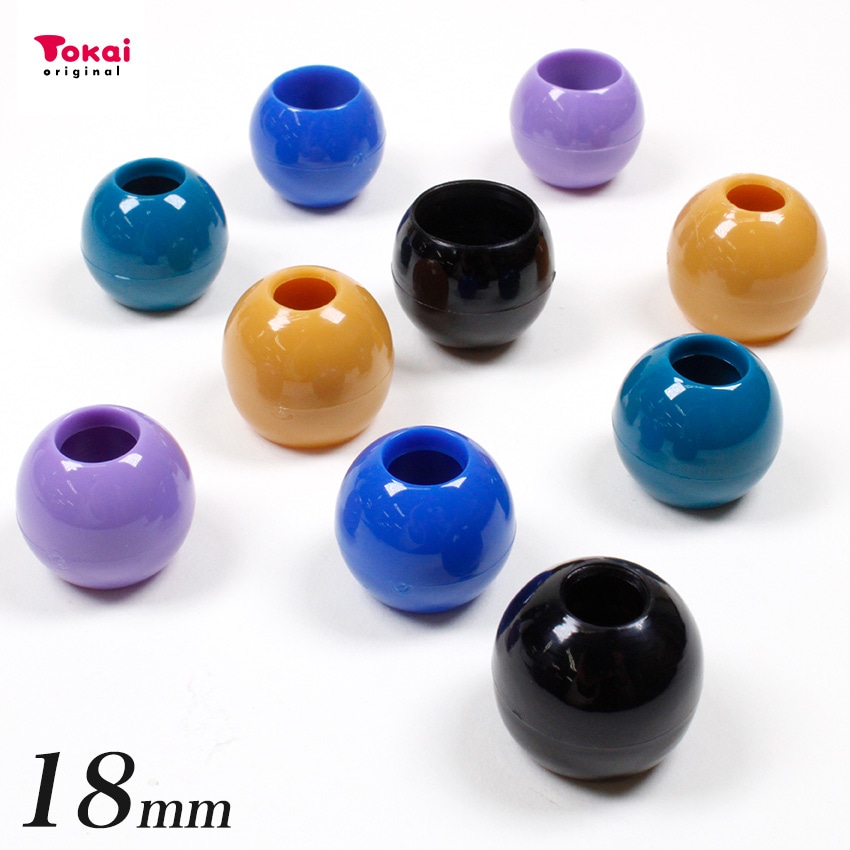 CraftCafe プラ丸カン 18mm カラーループエンド3