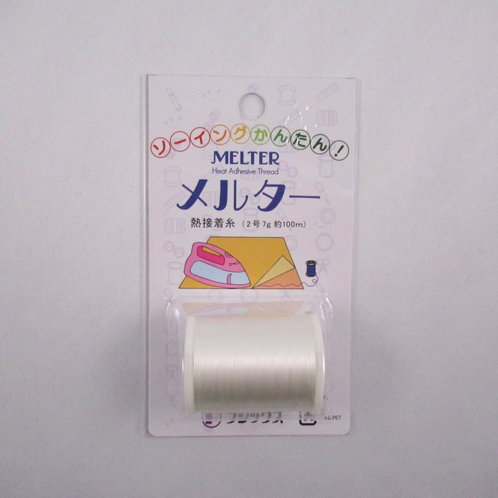 フジックス 熱接着糸 メルター 2号 白 7g 約100m