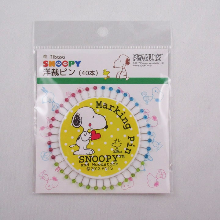 スヌーピー 洋裁ピン