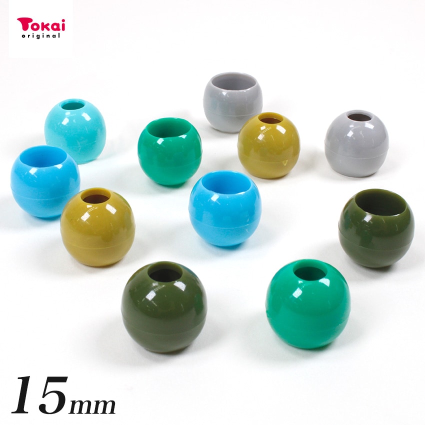 CraftCafe プラ丸カン 15mm カラーループエンド4