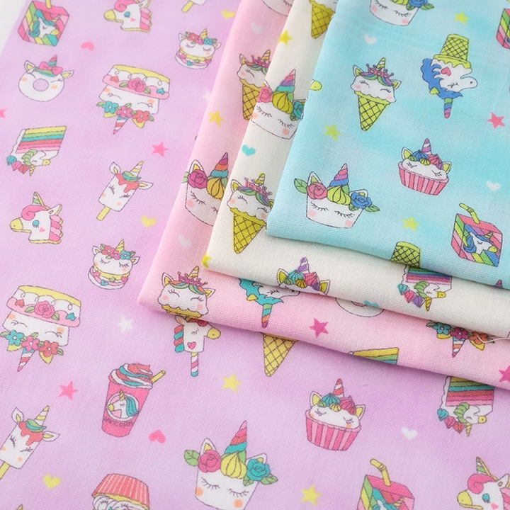 【お買い得品】パステルドリーム スイーツ ダブルガーゼ 幅108×50cm(カットクロス)