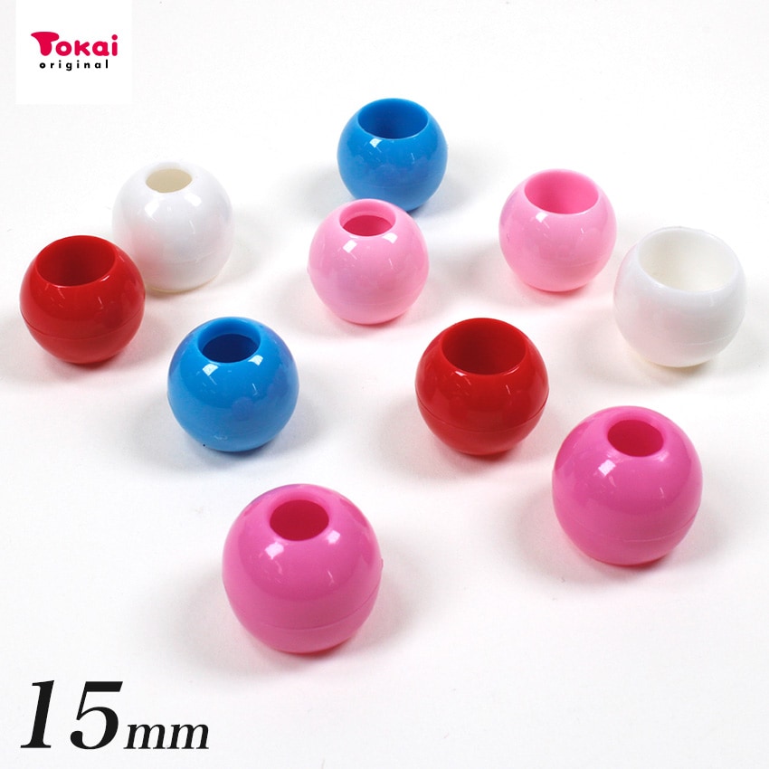 CraftCafe プラ丸カン 15mm カラーループエンド1
