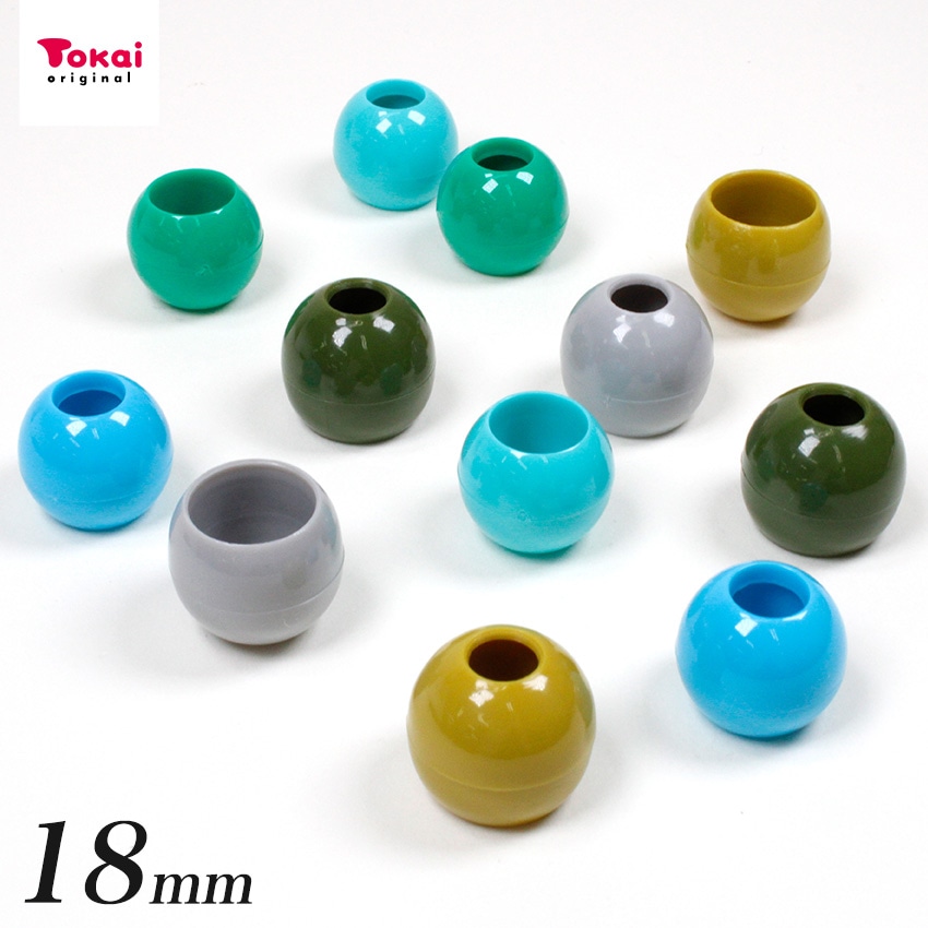 CraftCafe プラ丸カン 18mm カラーループエンド4