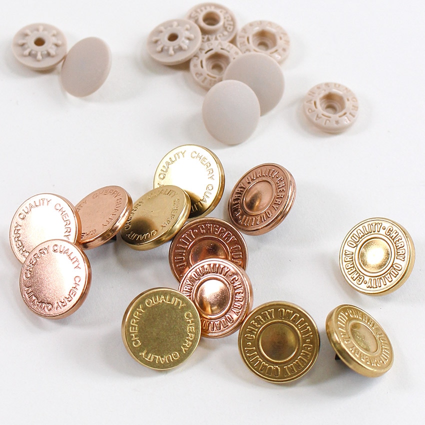 CHERRY LABEL プラスチックスナップ15mm 3組入 SMS