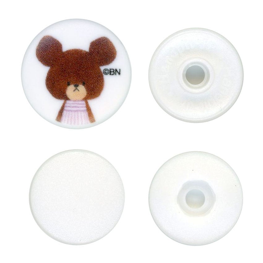 くまのがっこうホックボタン