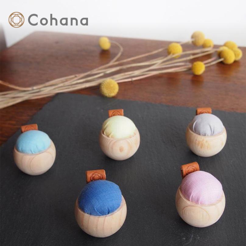 Cohana ヒノキのピンクッション 播州織