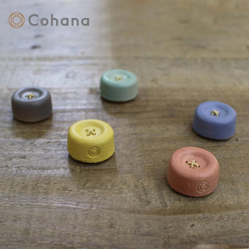 Cohana 信楽焼のボタンマグネット