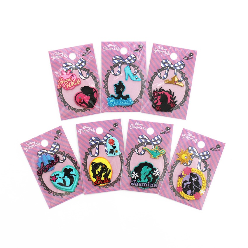 ぷちぷんと Disneyワッペン