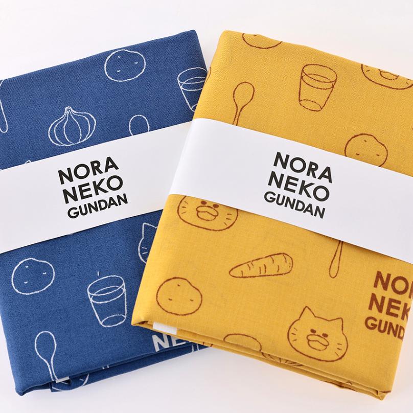 ノラネコぐんだん ノラネコカレーライス シーチング 1m カットクロス