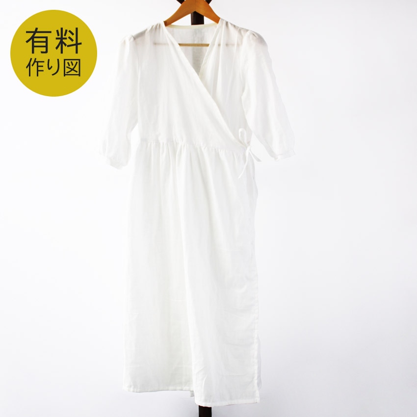 作り図 ふんわりガーゼ カシュクール