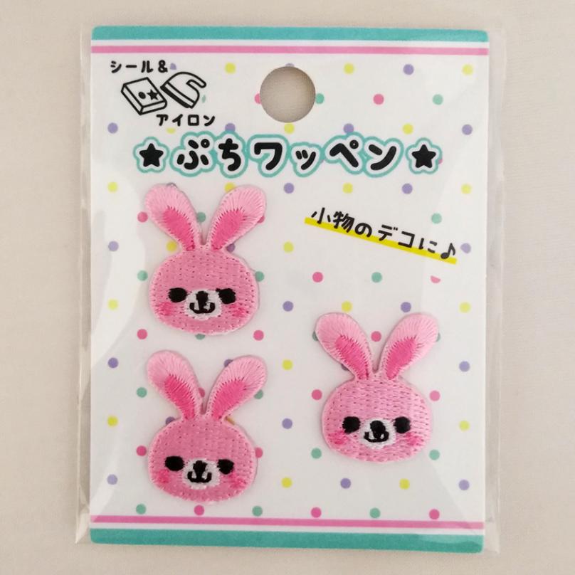 ぷちワッペン うさぎ