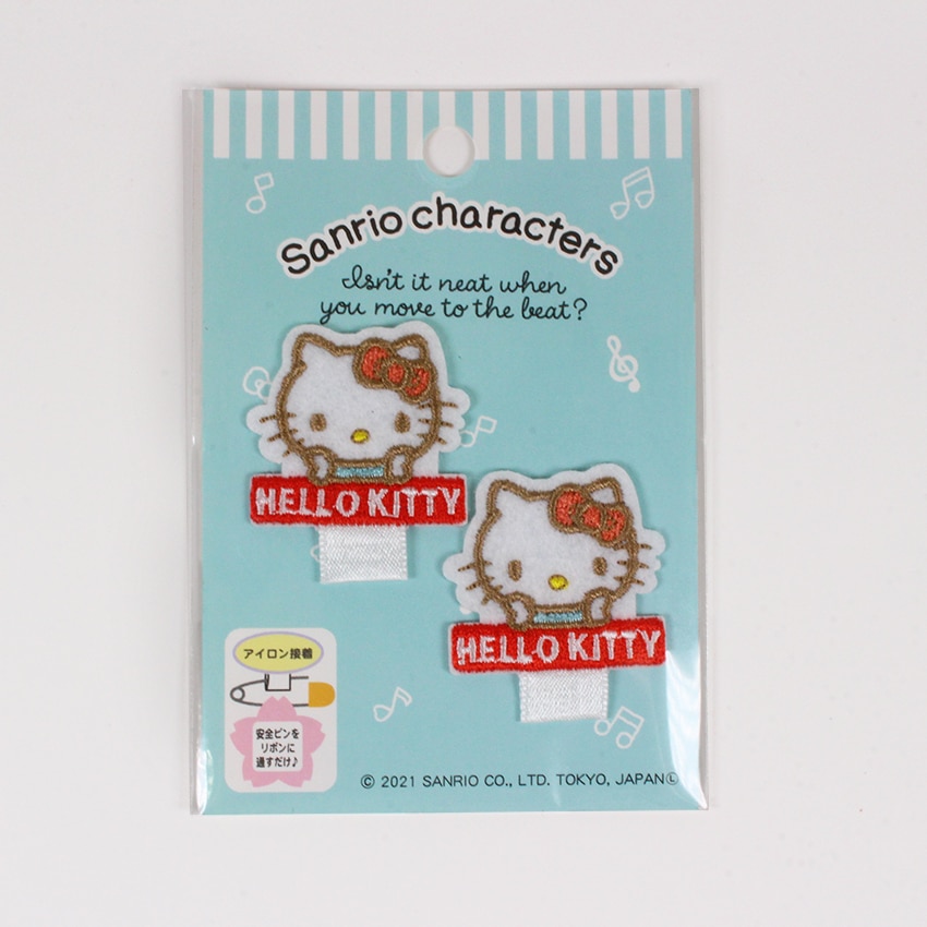 名札つけ ハローキティ ワッペン