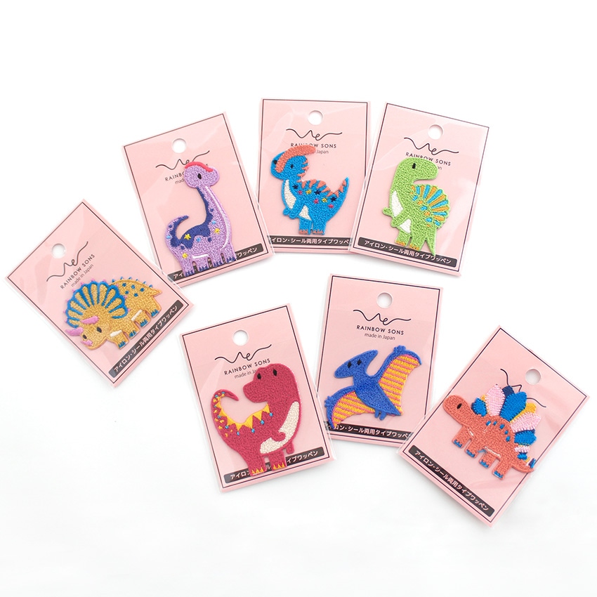 レインボーサンズワッペン 恐竜