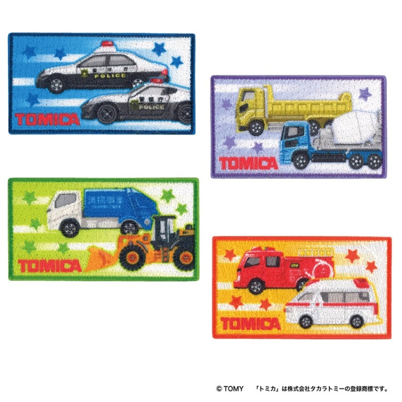 トミカ ワッペン60986 | キャラクターワッペン | 手芸用品の卸売り